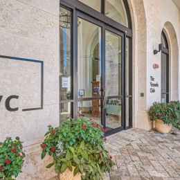 entrance to the veranda club